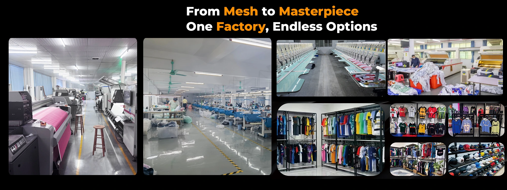 Banner00-From Mesh to Masterpiece — One Factory, Endless Options-ForestDeer Sport- China Custom Sublimation Sportswear Suppliers Manufacturers Factory