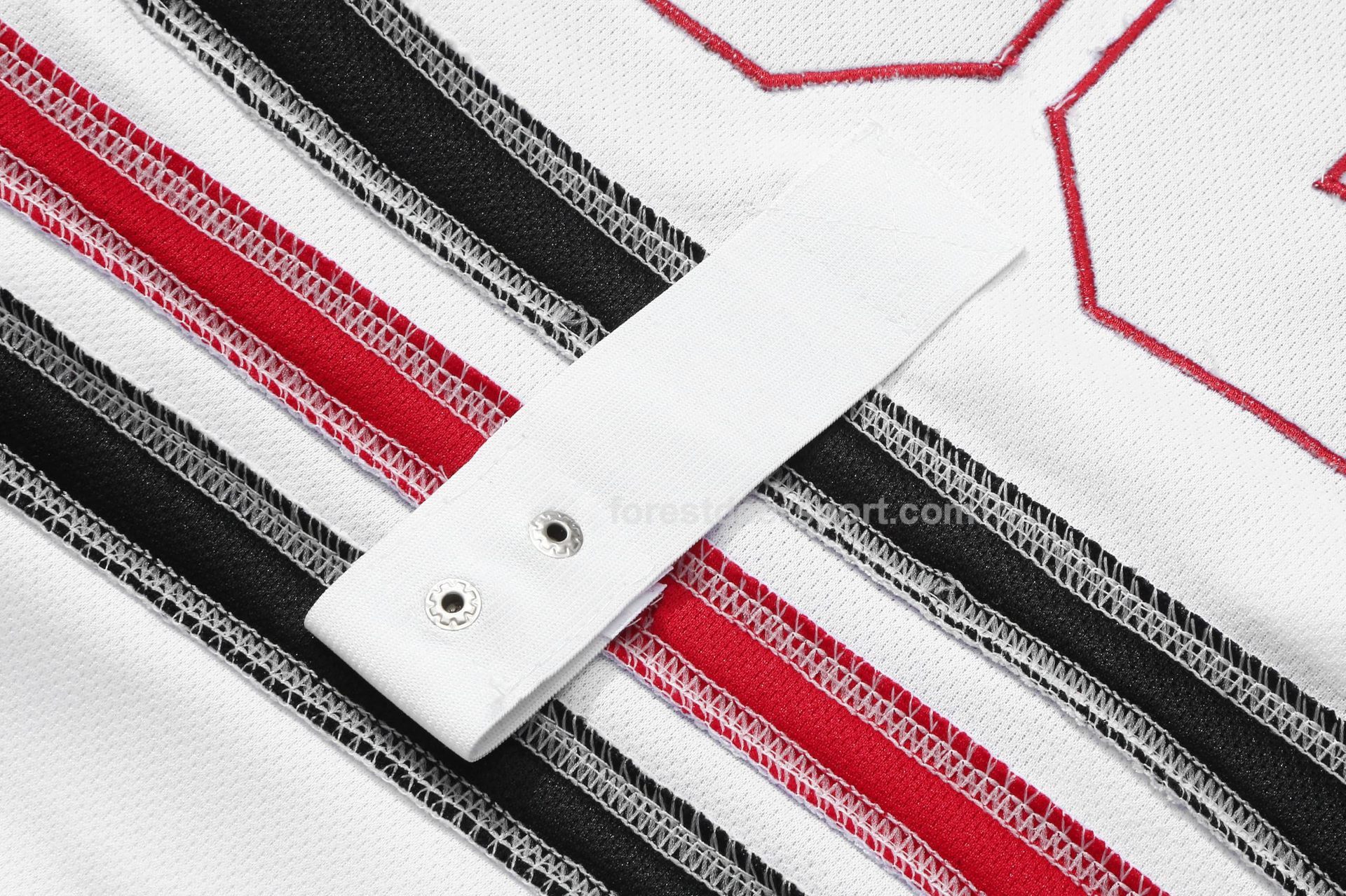 White Christmas Embroidery Custom Sublimated Ice Hockey Jerseys - 图片 5