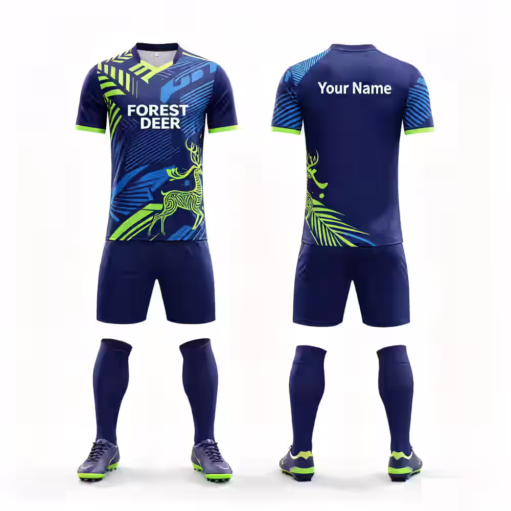 Custom Dye Sublimated Soccer Uniform Polyester