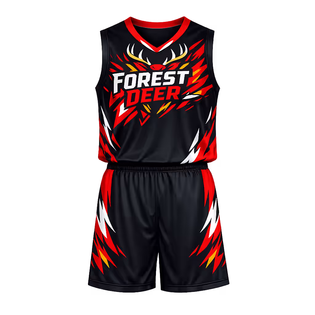 OEM Team Uniforms Sublimation Custom Basketball Jersey and Short Super Quick Dry Fit