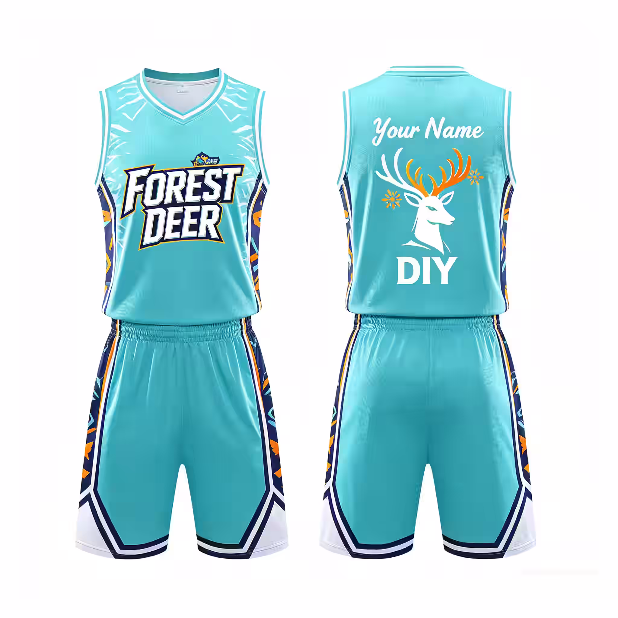 Custom sublimated basketball jerseys and uniforms